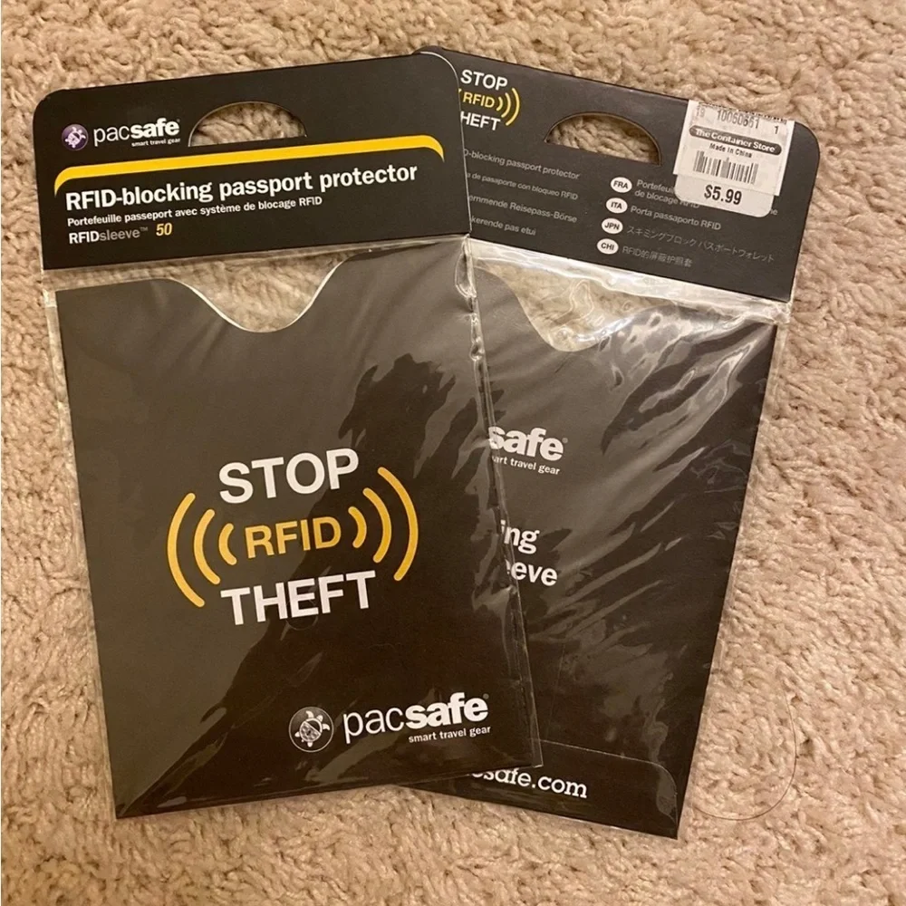 The Container Store NEW Passport Protector Sleeves 🐝